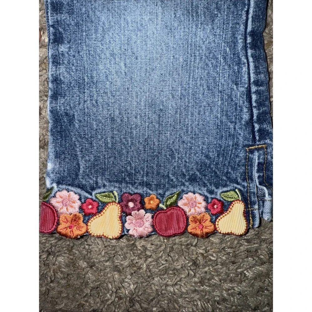 Vintage Gymboree Toddler girl size 3 Small jeans 2002 ~Apple for‎ the Teacher ~